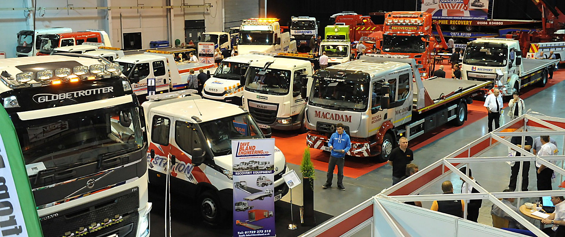 The Professional Recovery Tow Show at Telford in 2015